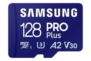 Read more about the article SAMSUNG PRO Plus microSD: Blazing Fast 4K UHD, 128GB!