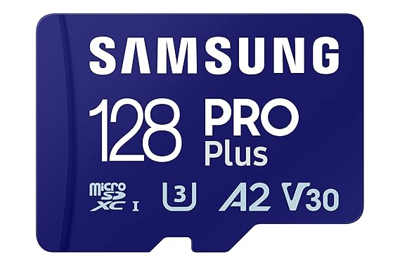 Read more about the article SAMSUNG PRO Plus microSD: Blazing Fast 4K UHD, 128GB!
