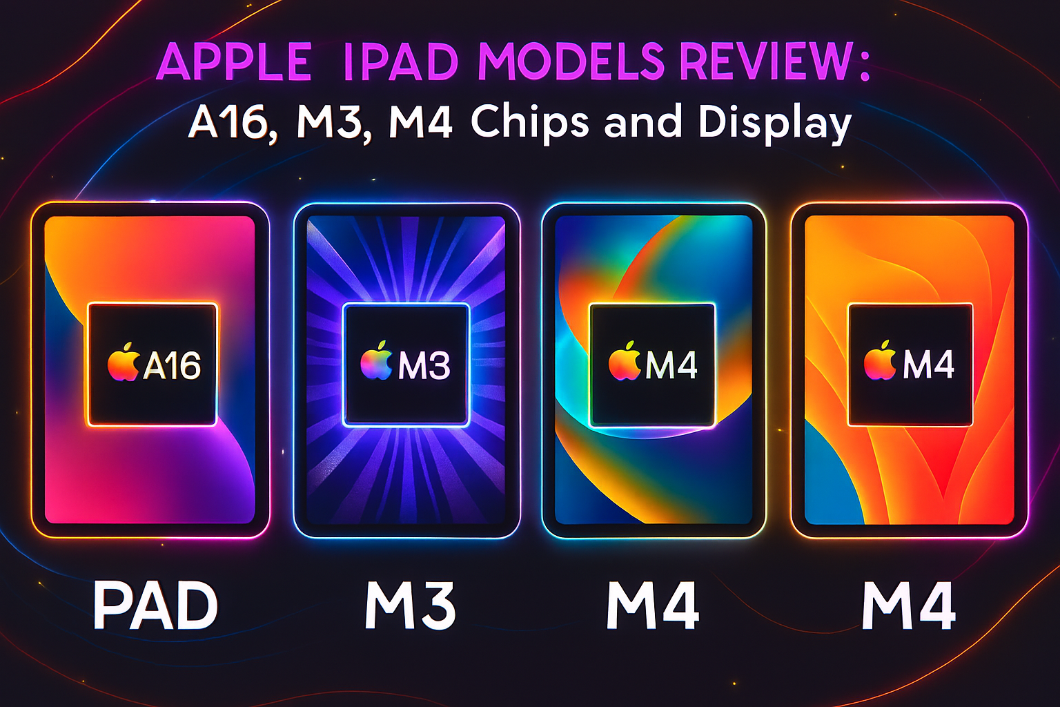 You are currently viewing Apple iPad Models Review: A16, M3, M4 Chips and Display – Pad Display and Chip Review