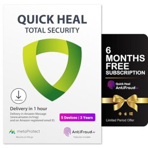 Quick Heal Total Security – 5 Users, 3 Years