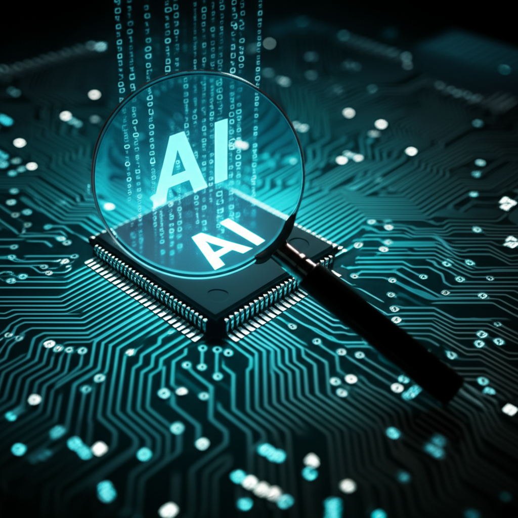 Generate a high-quality, relevant image prompt for an article about: AI in Software Testing: Essenti