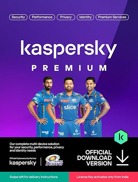 Kaspersky | Premium - Total Security (Ultimate Security) | 1 Device | 1 Year | Email Delivery in 1 Hour