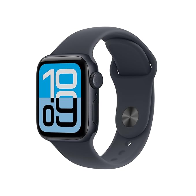 Apple Watch SE 3 GPS + Cellular 40mm Midnight Aluminium Case with Midnight Sport Band